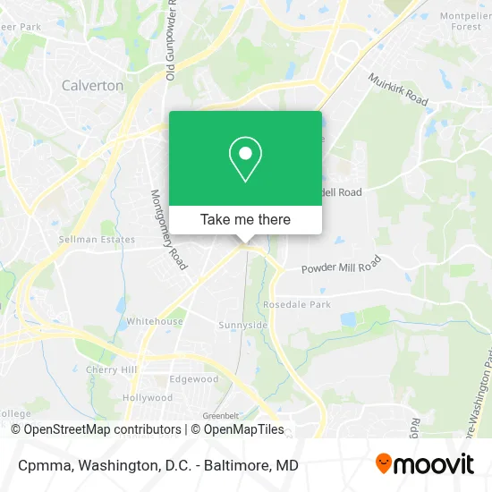 Cpmma map