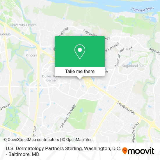U.S. Dermatology Partners Sterling map