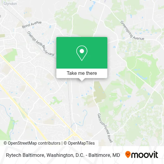 Rytech Baltimore map