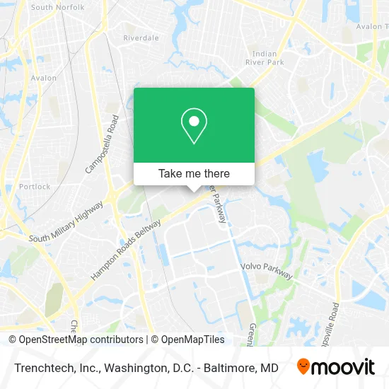 Trenchtech, Inc. map