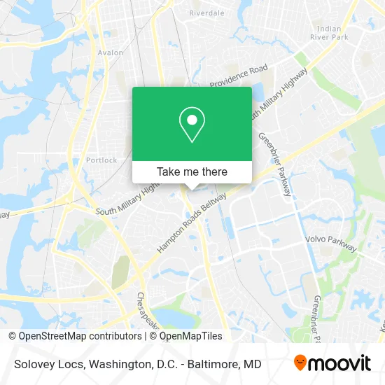 Solovey Locs map
