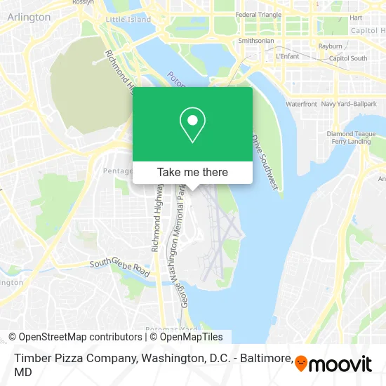 Timber Pizza Company map