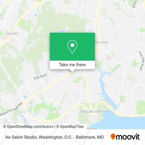Ae Salon Studio map