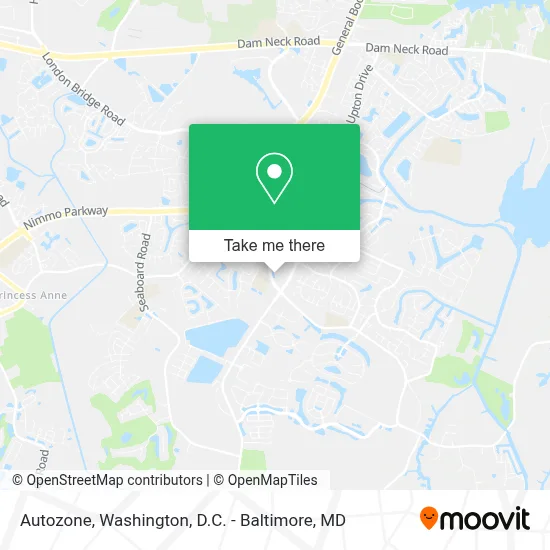 Autozone map