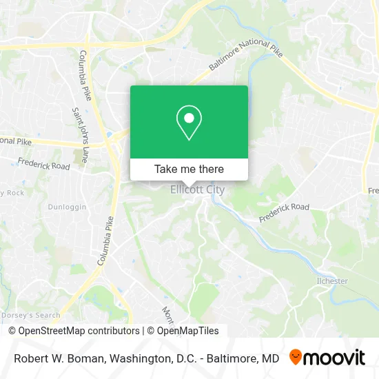 Robert W. Boman map