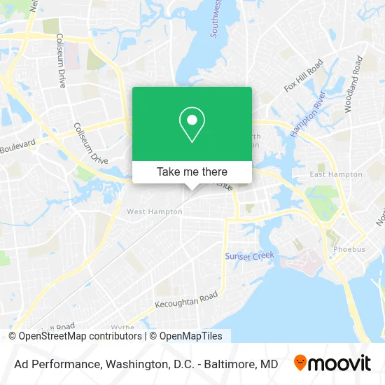 Ad Performance map