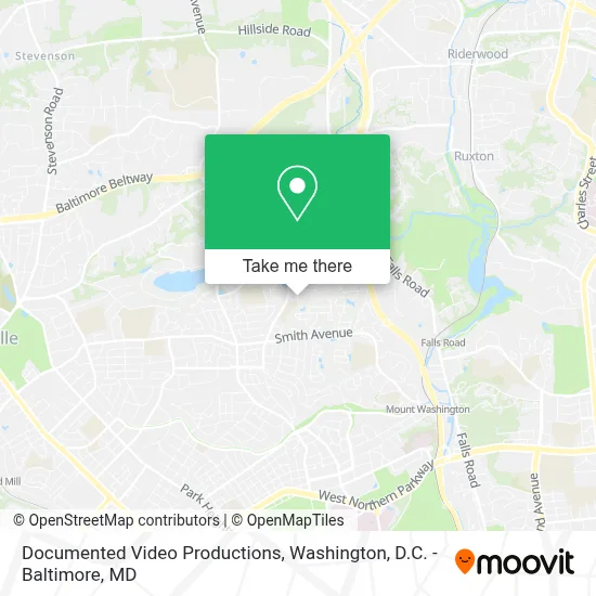 Documented Video Productions map