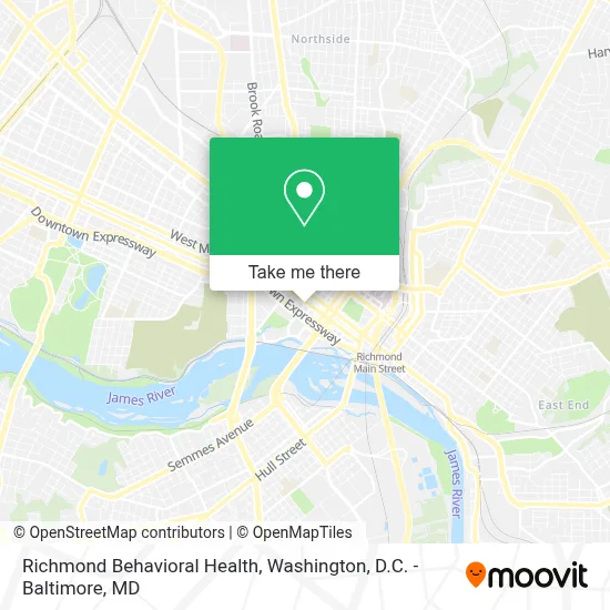 Richmond Behavioral Health map