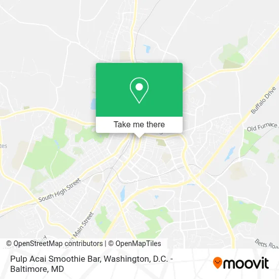 Pulp Acai Smoothie Bar map