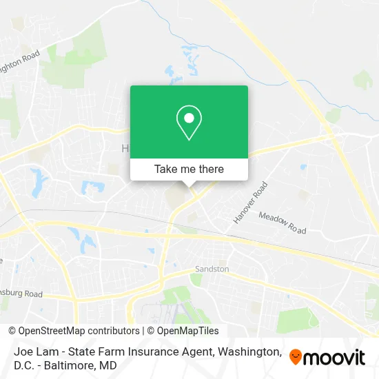 Joe Lam - State Farm Insurance Agent map