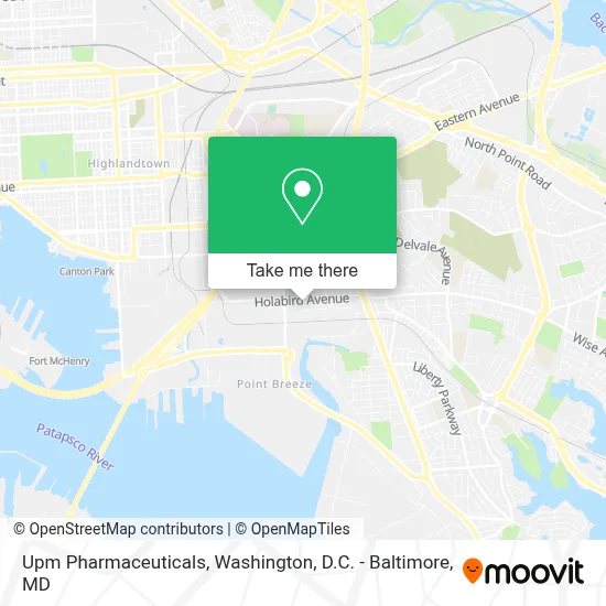 Upm Pharmaceuticals map