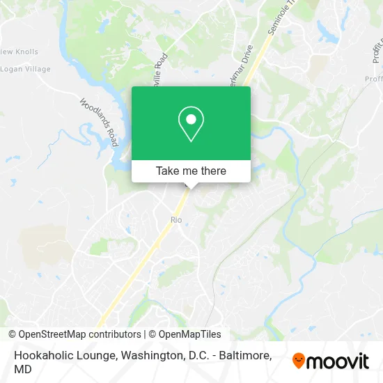 Hookaholic Lounge map