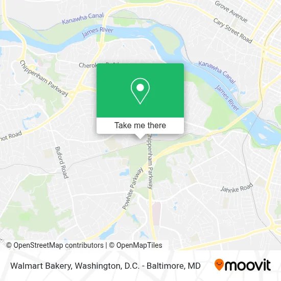 Walmart Bakery map