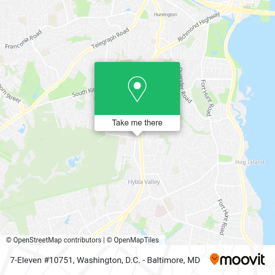 7-Eleven #10751 map