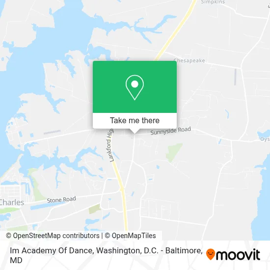 Im Academy Of Dance map