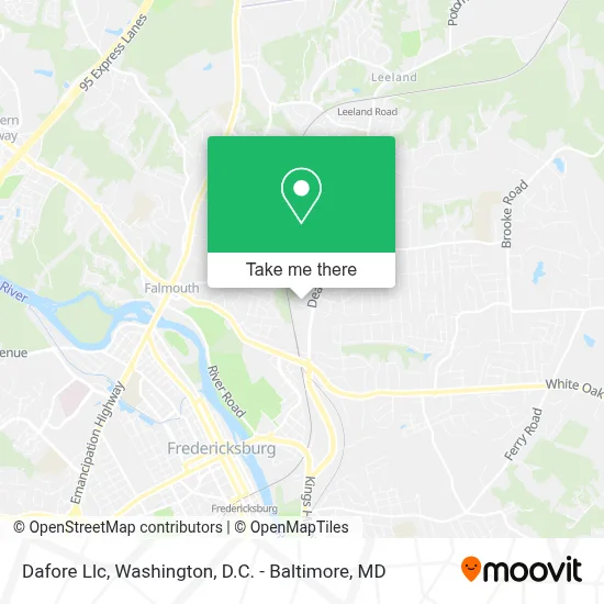 Dafore Llc map