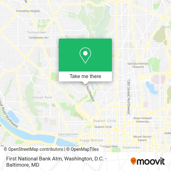 First National Bank Atm map