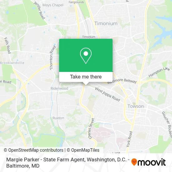 Margie Parker - State Farm Agent map