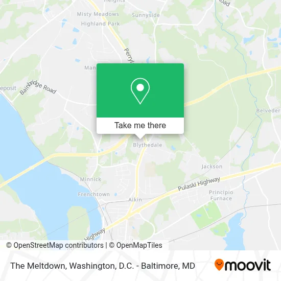 The Meltdown map