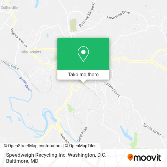 Speedweigh Recycling Inc map