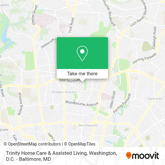 Trinity Home Care & Assisted Living map