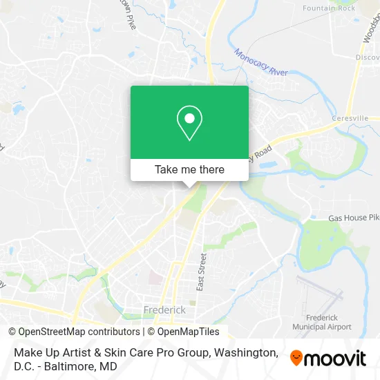Make Up Artist & Skin Care Pro Group map