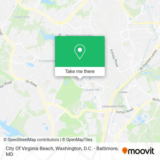 City Of Virginia Beach map