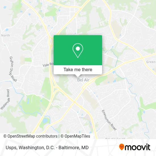 Usps map