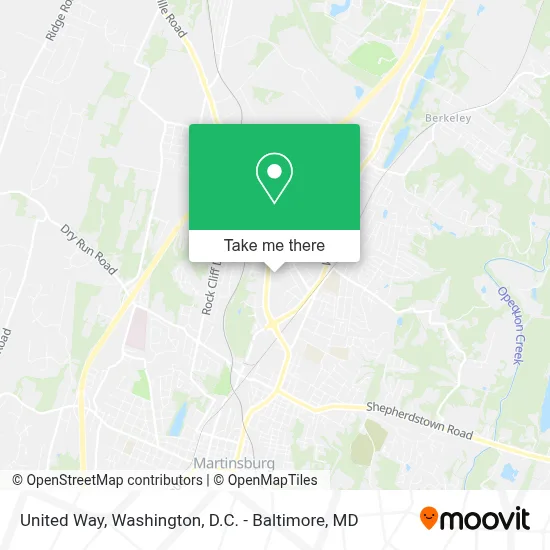 United Way map