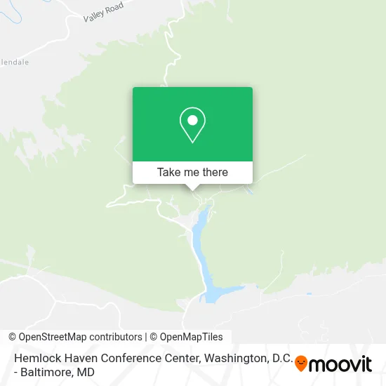 Hemlock Haven Conference Center map