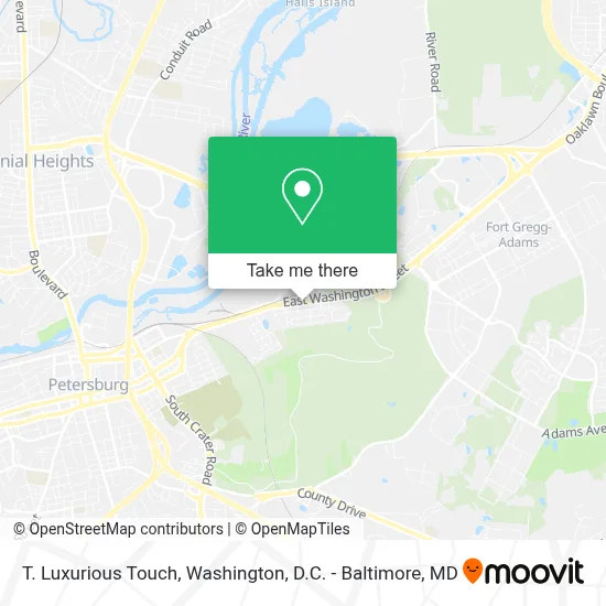 T. Luxurious Touch map