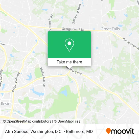 Atm Sunoco map