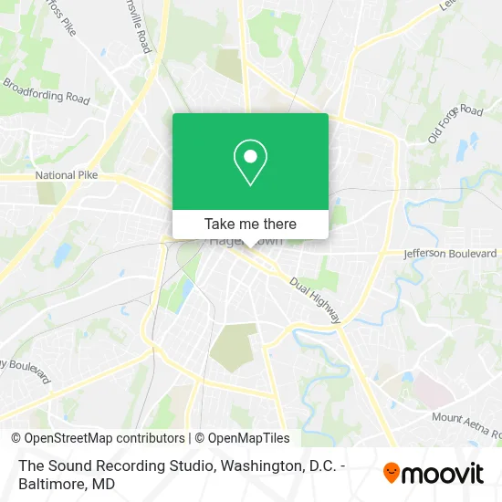 The Sound Recording Studio map