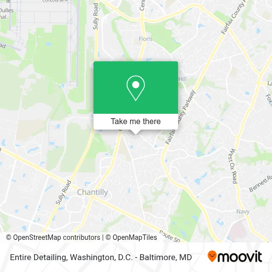 Entire Detailing map