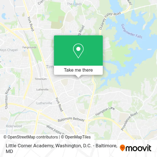 Little Corner Academy map