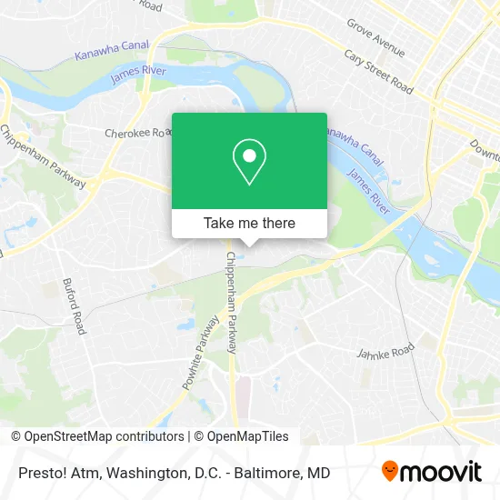 Presto! Atm map