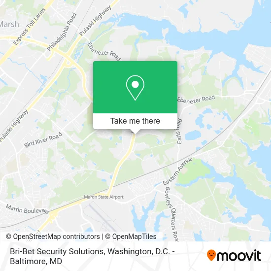 Bri-Bet Security Solutions map