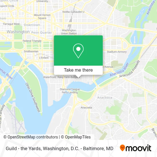 Guild - the Yards map