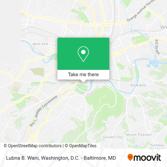 Lubna B. Wani map