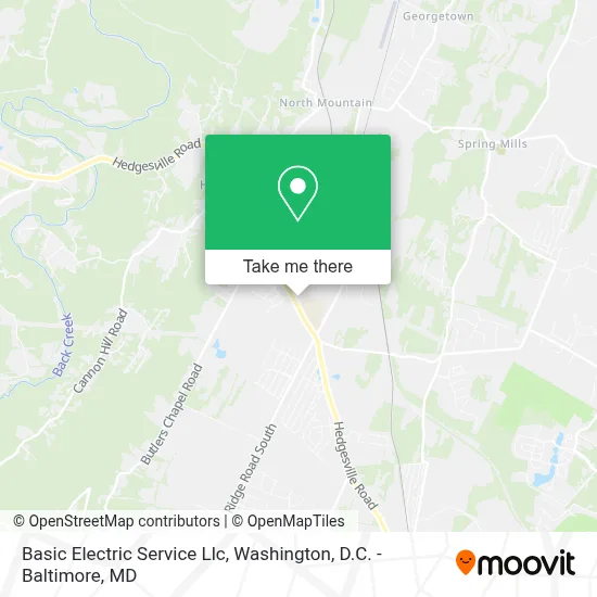 Basic Electric Service Llc map