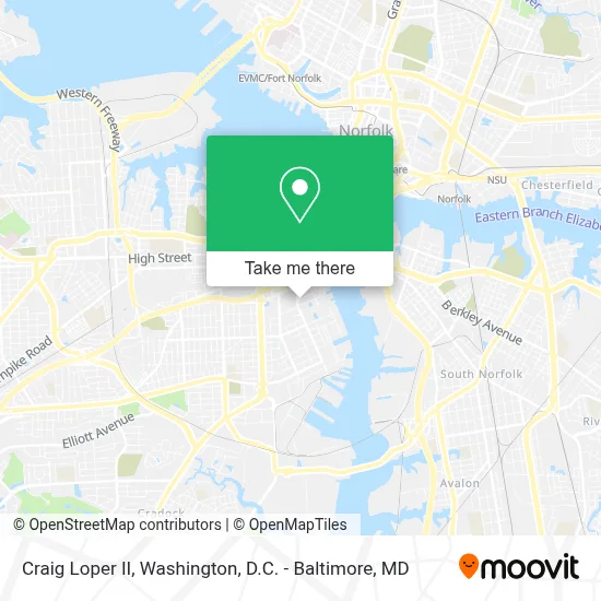 Craig Loper II map