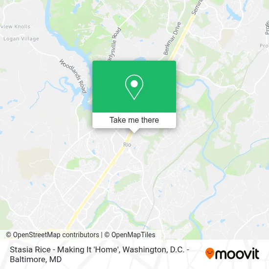 Stasia Rice - Making It 'Home' map