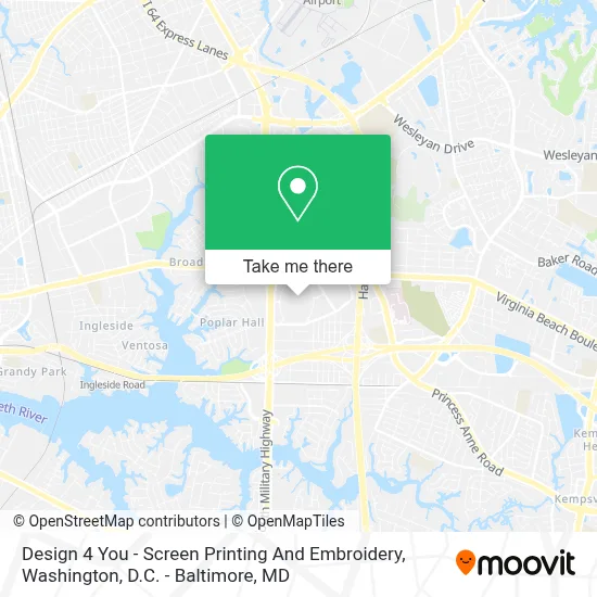 Design 4 You - Screen Printing And Embroidery map