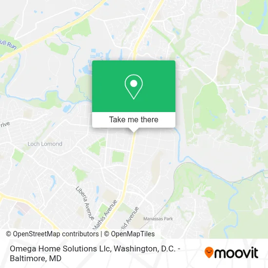 Omega Home Solutions Llc map