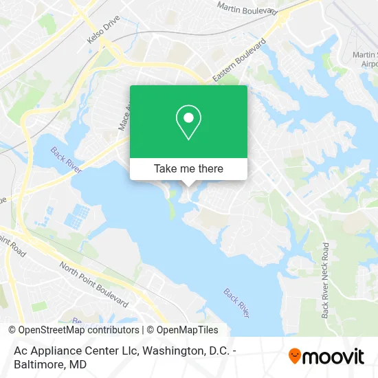 Ac Appliance Center Llc map