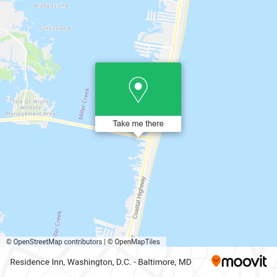 Residence Inn map