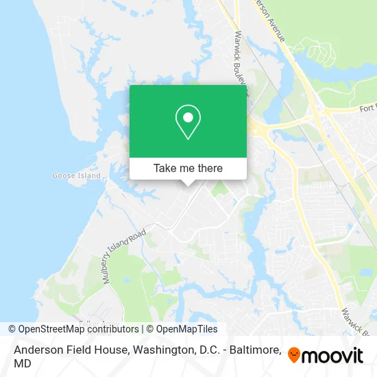 Anderson Field House map