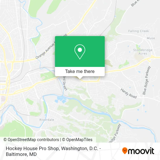 Hockey House Pro Shop map