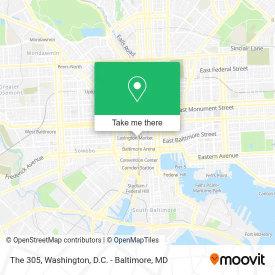 The 305 map