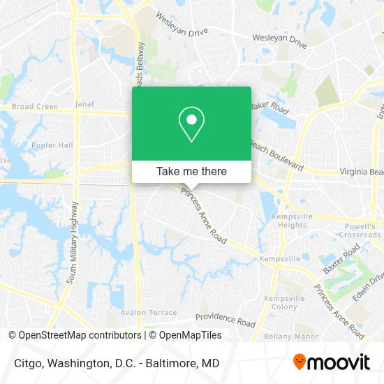 Citgo map